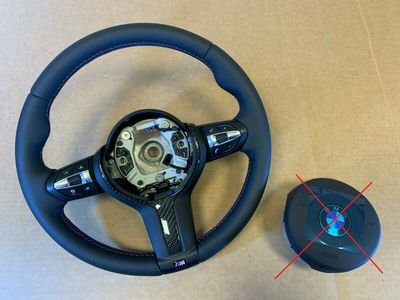 BMW F21 F22 F30 F31 F32 F33 F34 F36 USA M Volant CHAUFFANT VIBRO ACC CARBONE