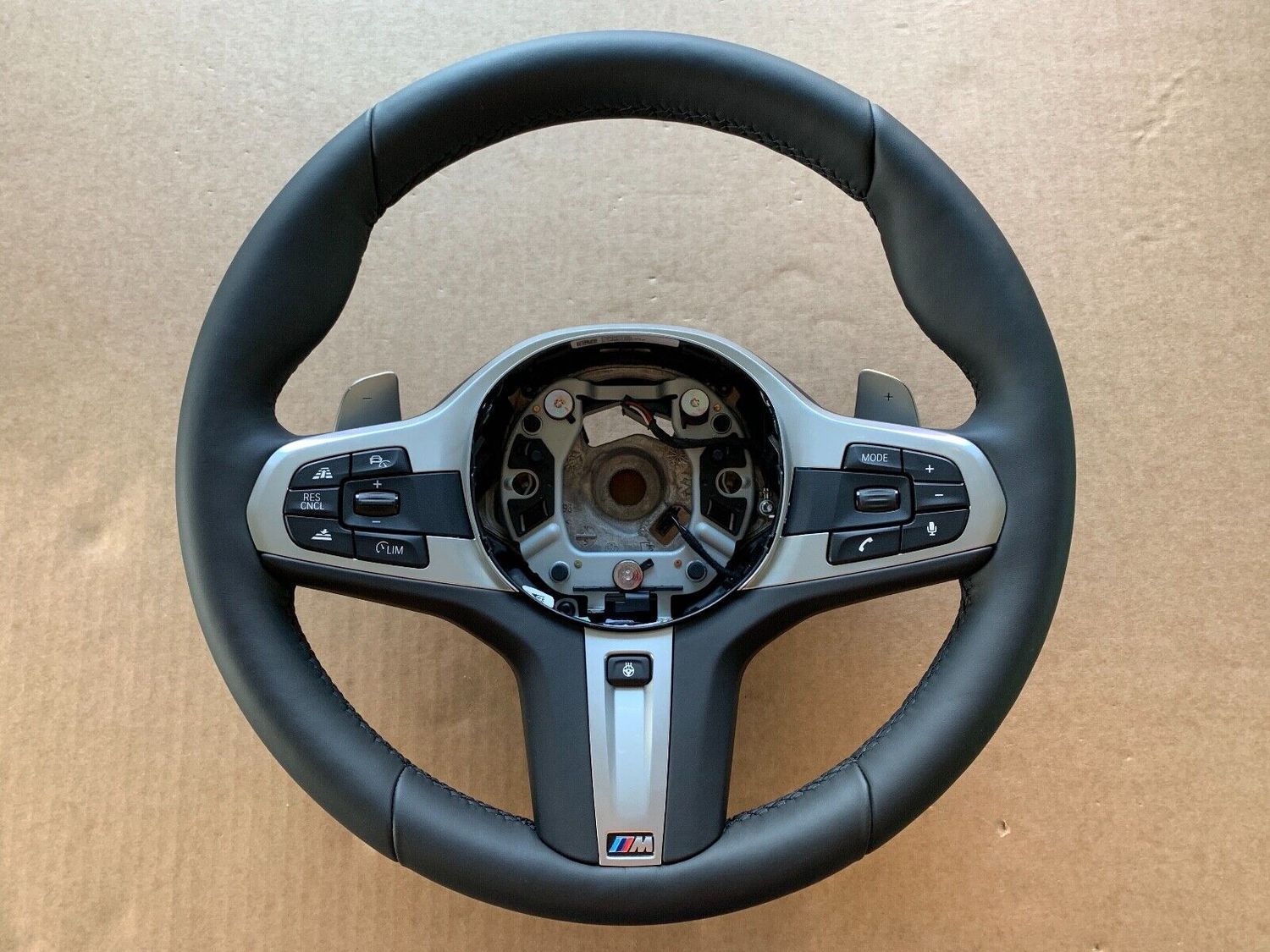 BMW 5 6 X3 X4 G30 G32 G11 G01 G02 OEM M Steering Wheel Paddles HEATING VIBRO ACC