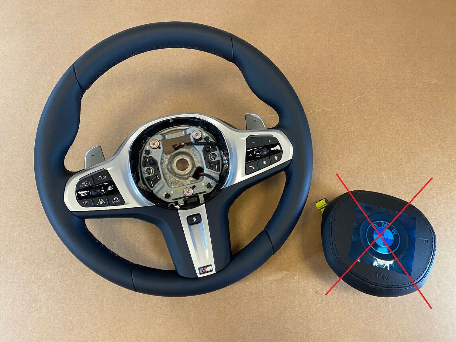 BMW 8 X5 X6 X7 G14 G15 G16 G05 G06 G07 USA M Steering Wheel HEATED VIBRO ASSIST+