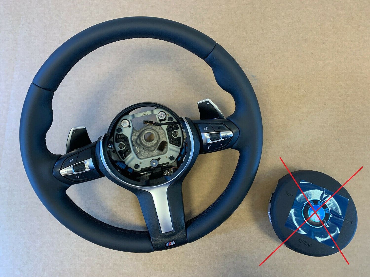 BMW F15 F16 F25 F26 F39 F45 F48 GENUINE USA M Steering Wheel Paddles