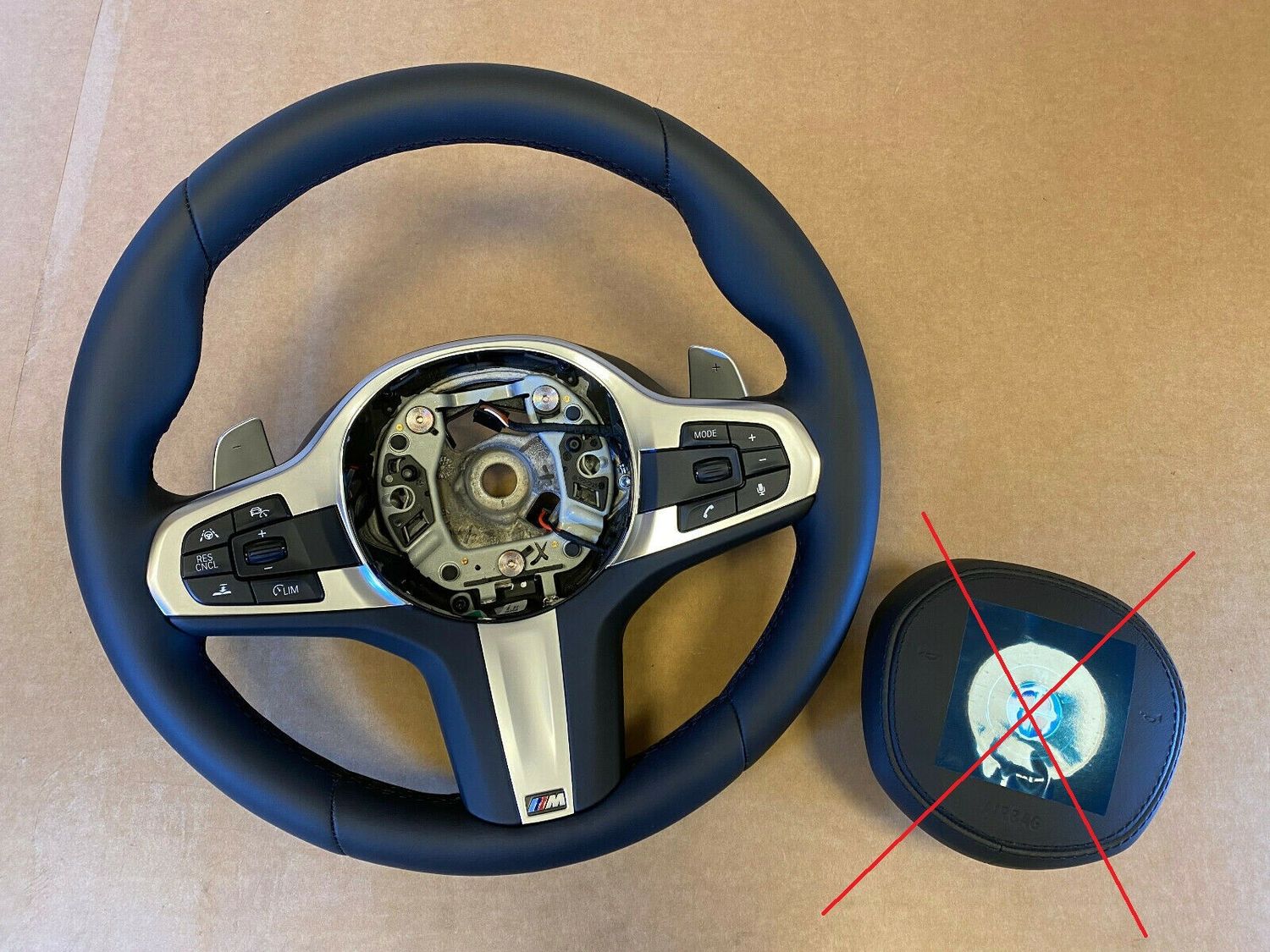 BMW 5 G30 G31 G38 6 G32 X3 G01 G08 X4 G02 OEM M Steering Wheel Assist+ VIBRO