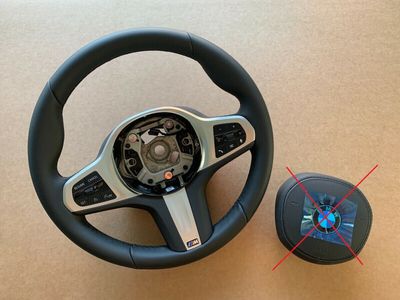 Volant sport M d&#39;origine pour BMW LCI 5 G30 G31 G38 6 G32 X3 G01 G08 X4 G02