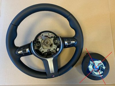 BMW F15 F16 F20 F21 F22 F25 F26 F30 F31 F32 F33 F34 OEM M Sport Steering Wheel