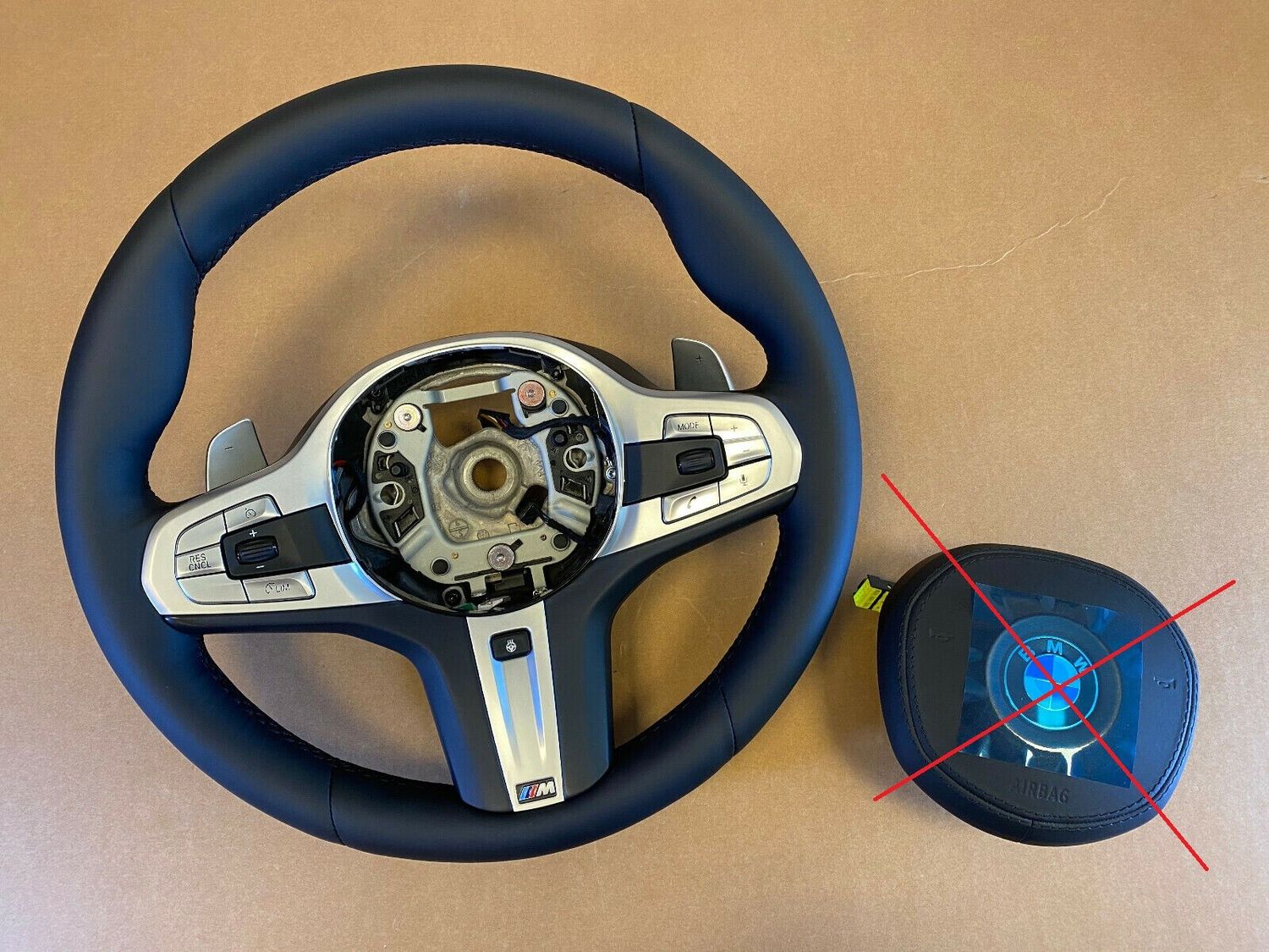 BMW 7 G11 G12 GENUINE USA M Steering Wheel Shift Paddles HEATING VIBRO