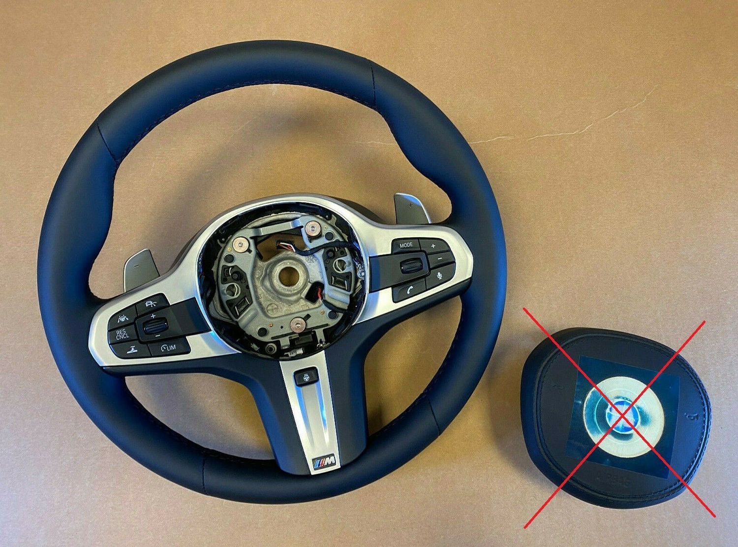 BMW 5 G30 G31 G38 6 G32 X3 G01 X4 G02 OEM EU M Steering Wheel HEATING ASSIST+