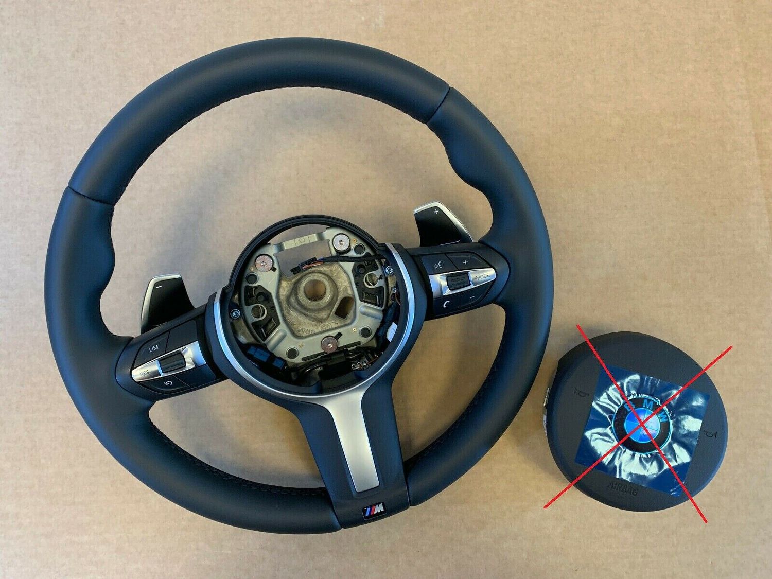 BMW F15 F16 F20 F21 F22 F25 F26 F30 F31 F32 F33 F34 OEM M Steering Wheel Paddles