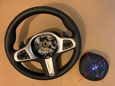 BMW 8 X5 X6 X7 G14 G15 G16 G05 G06 G07 M Lenkradwippen VIBRO ASSIST+