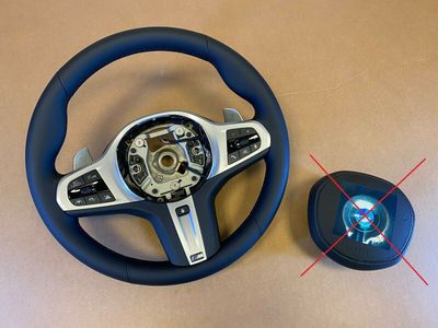 BMW 5 6 X3 X4 G30 G31 G32 G01 G02 LCI M Steering Wheel Paddles HEATING ASSIST