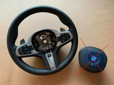 BMW 5 6 X3 X4 G30 G31 G32 G01 G02 G08 OEM M Palettes de volant CHAUFFAGE ACC