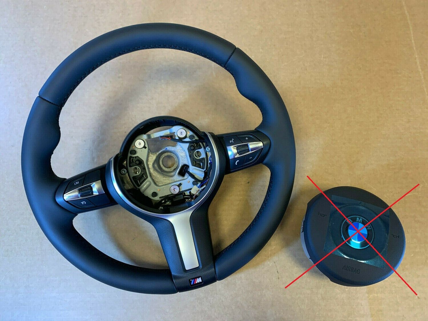 BMW F01 F02 F03 F06 F07 F10 F11 F12 F13 OEM USA M Steering Wheel HEATING VIBRO