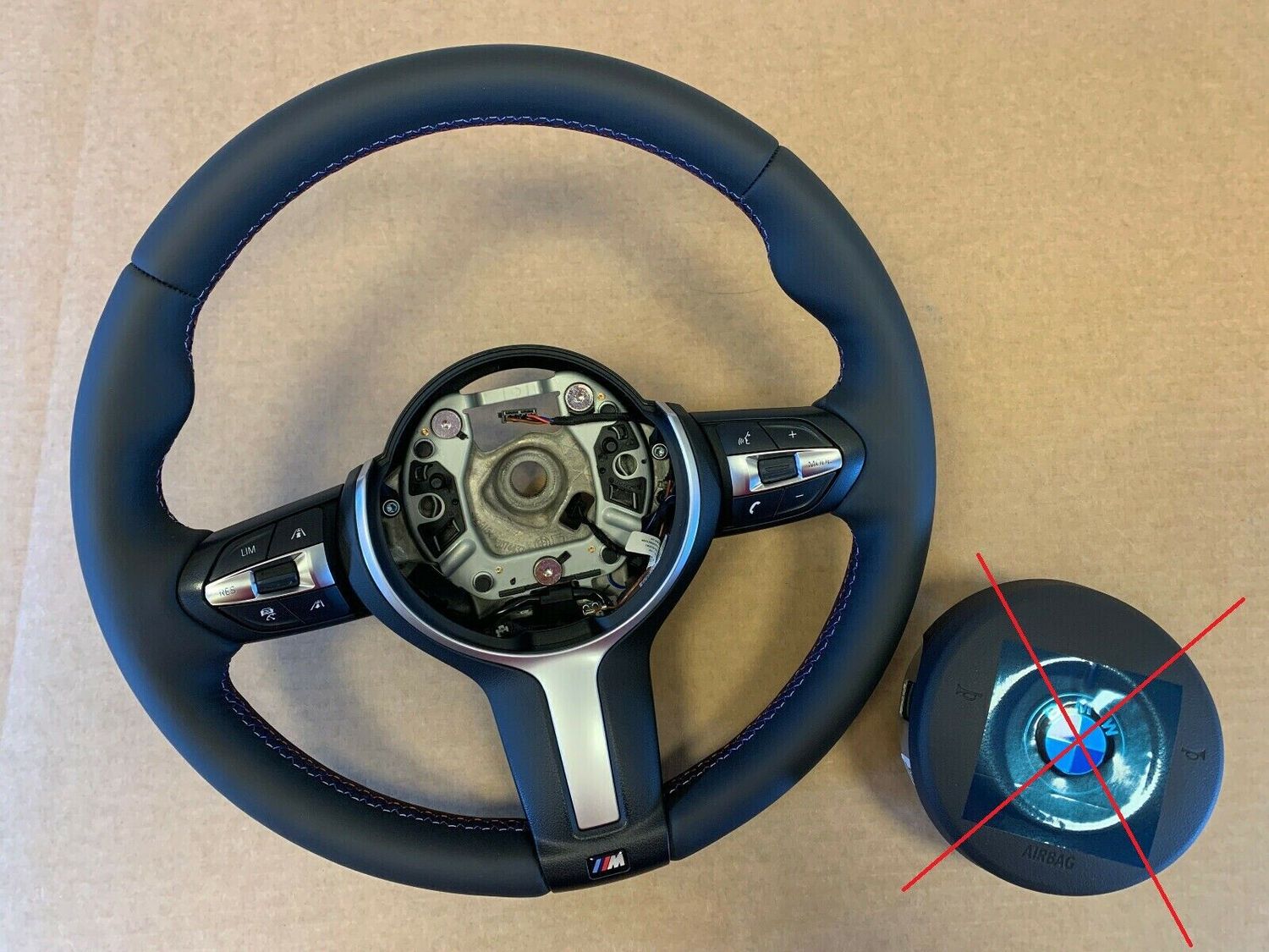 BMW F15 F16 F20 F21 F22 F25 F26 F30 F31 F32 M Steering Wheel HEATING VIBRO ACC