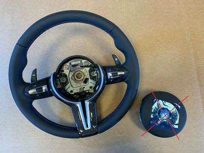 BMW F01 F02 F03 F04 F06 F07 F10 F11 F12 F13 M Лостчета за волан CARBON