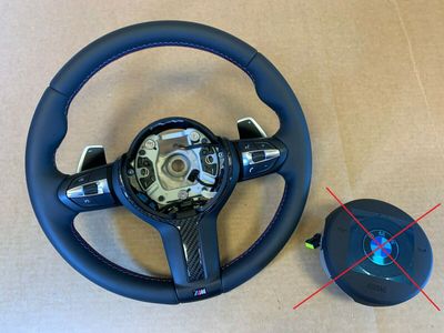 BMW F21 F22 F30 F31 F32 F33 F34 F36 USA M stūres lāpstiņas APsildāmā ogle