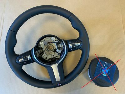 BMW F01 F02 F03 F04 F06 F07 F10 F11 F12 F13 GENUINE M Sport Steering Wheel VIBRO