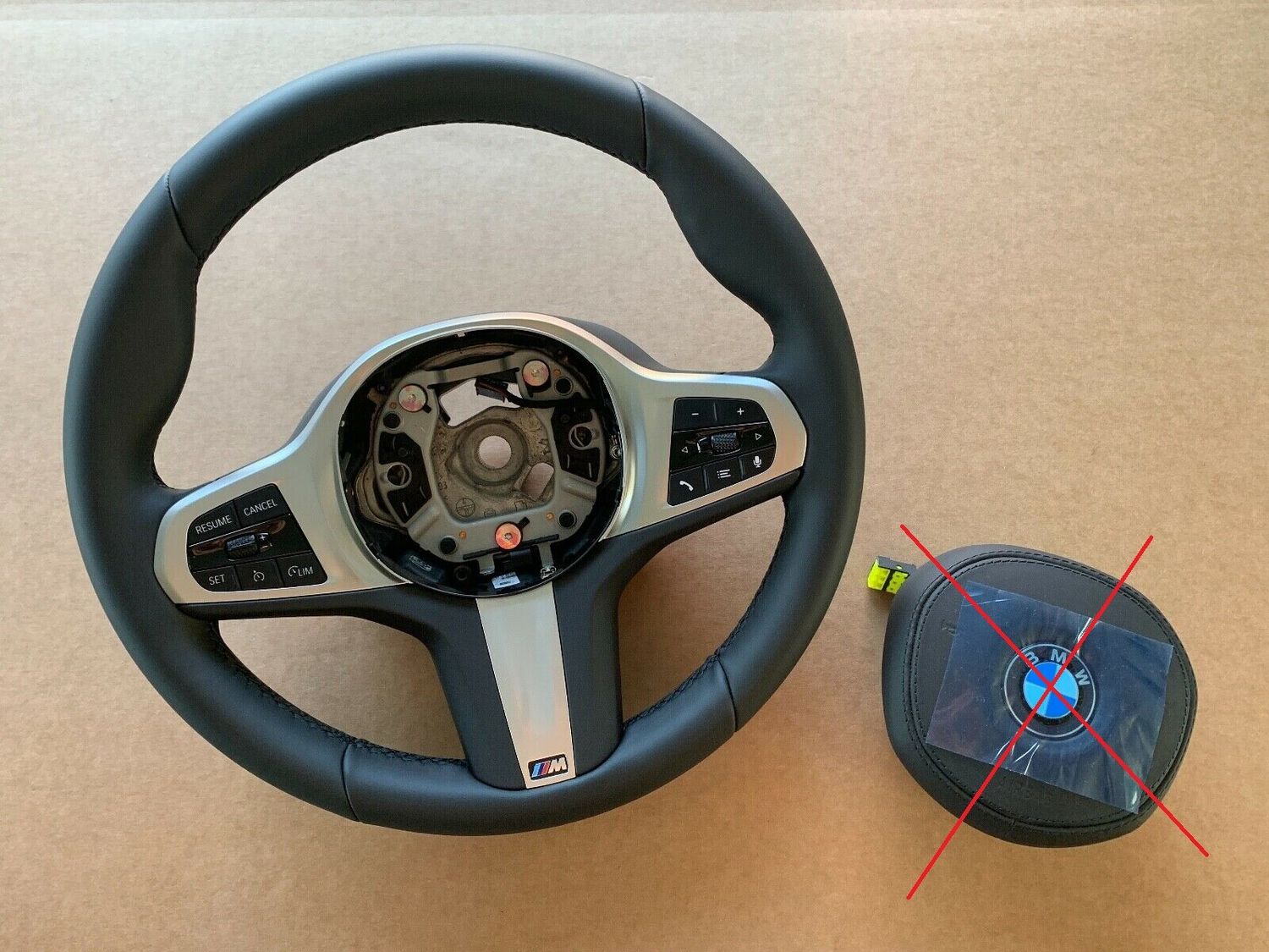 BMW LCI 5 G30 G31 6 G32 X3 G01 X4 G02 GENUINE USA M Sport Steering Wheel