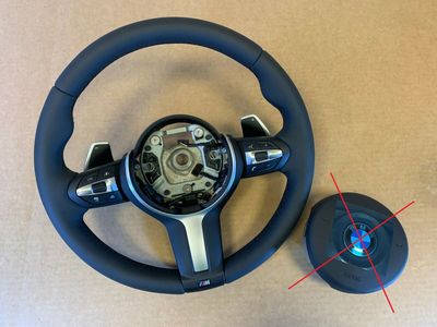 BMW F22 F30 F31 F32 F34 F36 USA OEM M Лостки за волан ОТОПЛЕНИЕ VIBRO ACC