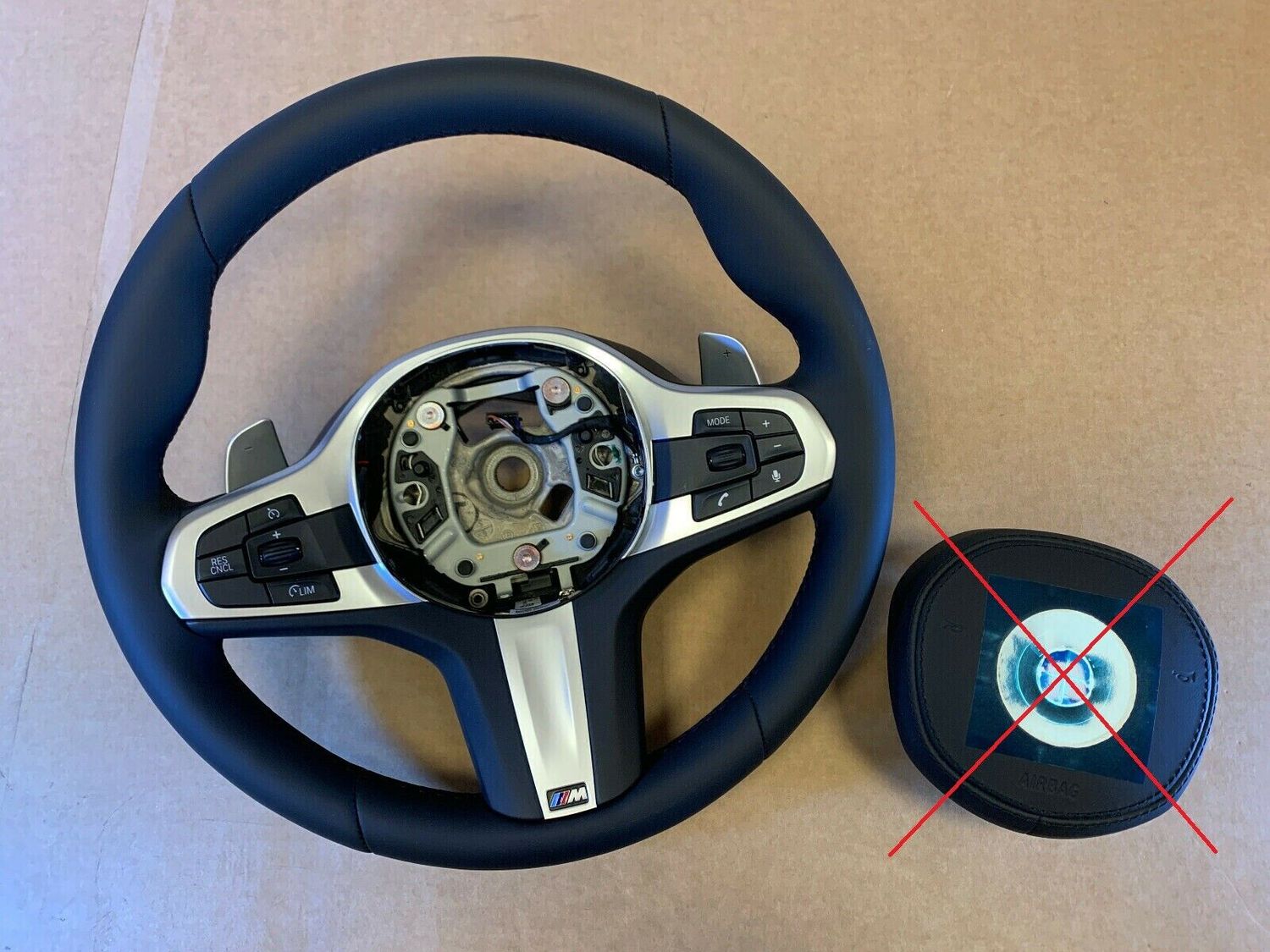 BMW 5 6 X3 X4 G30 G31 G38 G32 G01 G08 G02 OEM EU M Steering Wheel Paddles