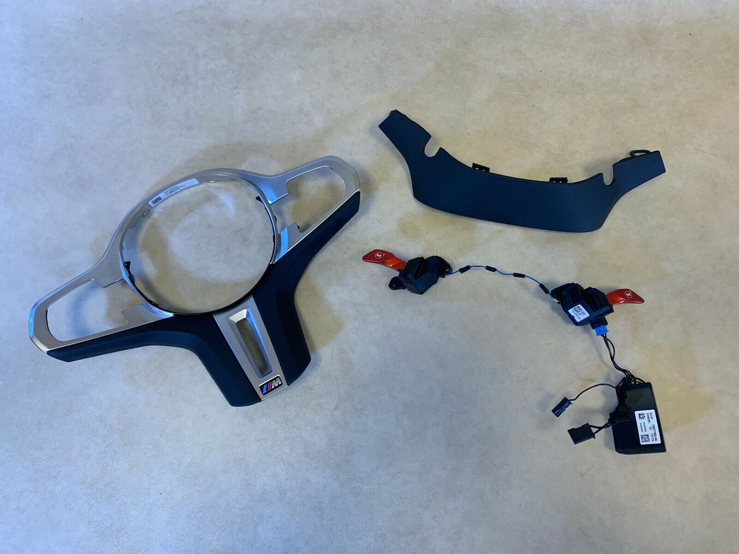 BMW M5 F90 X3M F97 X4M F98 Steering Wheel M1 M2 Shift Paddles SET