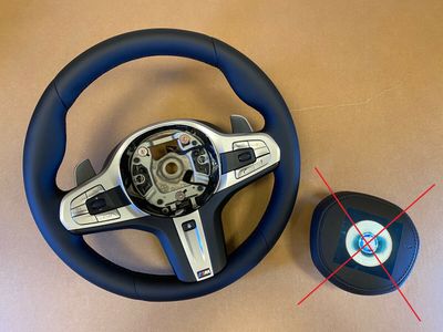 BMW 7 G11 G12 Original EU M Lenkrad Schaltwippen Heizung