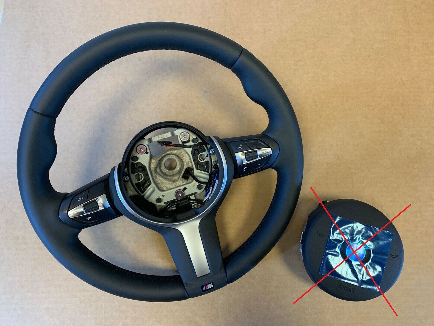 BMW F15 F16 F20 F21 F22 F25 F26 F30 F31 F32 F33 F34 OEM M Steering Wheel VIBRO