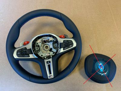 BMW M5 F90 X3M F97 X4M F98 ORIĢINĀLS EU M Stūres APILDE JAUNS