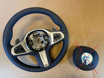 BMW 5 G30 G31 G38 6 G32 X3 G01 G08 X4 G02 ORIGINAL LCI M Lenkrad VIBRO