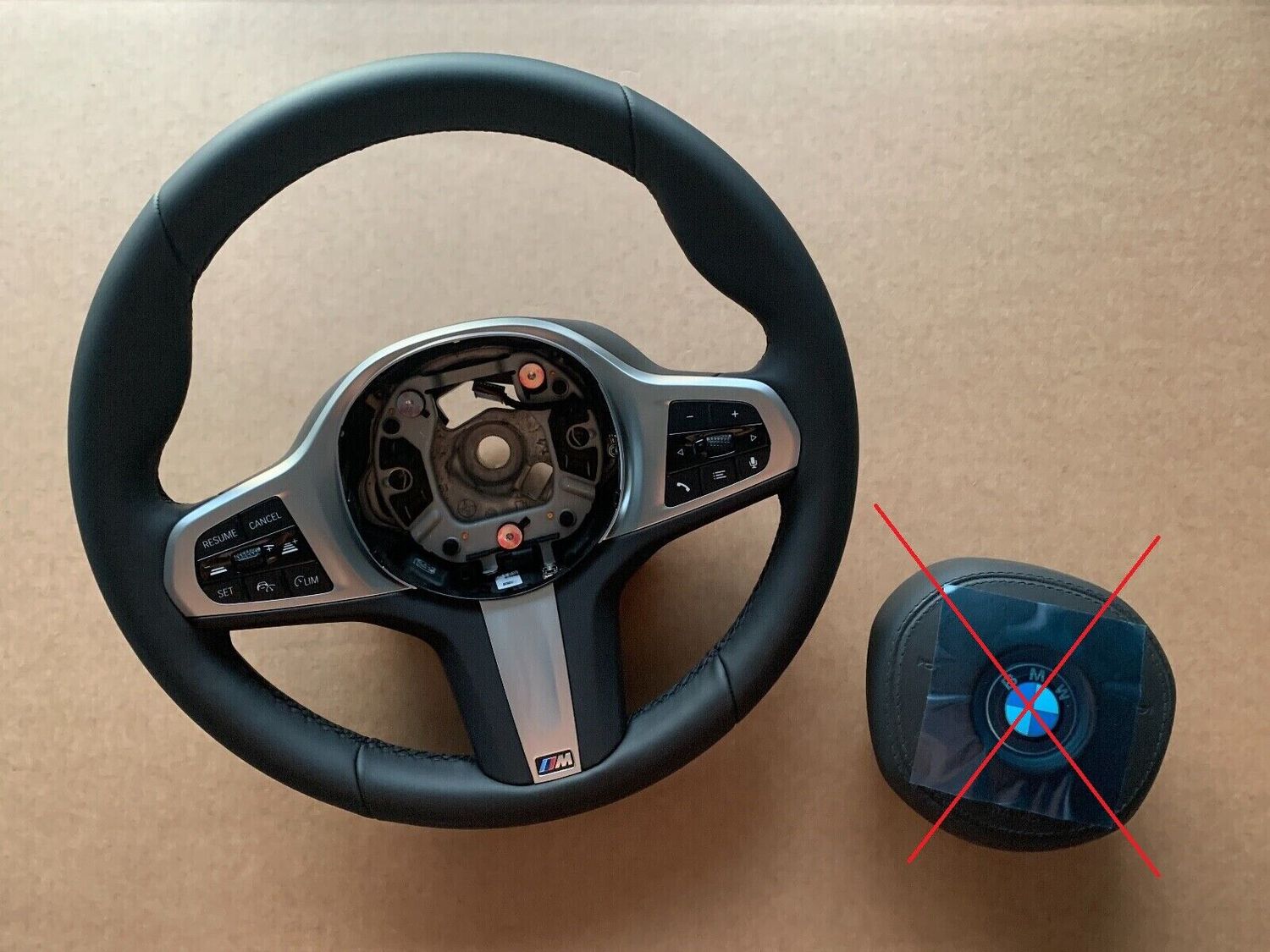 BMW LCI 5 G30 G31 G38 6 G32 X3 G01 G08 X4 G02 OEM EU M Sport Steering Wheel ACC