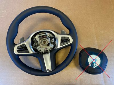 BMW 5 G30 G31 G38 6 G32 X3 G01 G08 X4 G02 GENUINE LCI M Steering Wheel