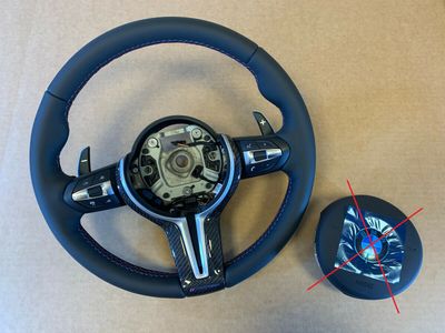 BMW F15 F16 F25 F26 F39 F45 F48 USA M Steering Wheel CARBON VIBRO ACC M PADDLES