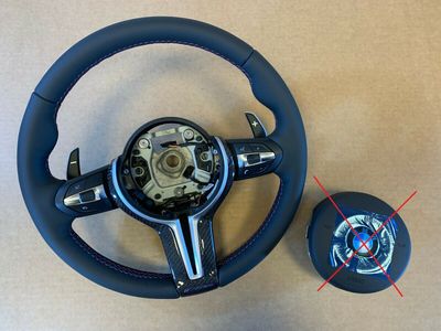 BMW F15 F16 F20 F22 F25 F26 F30 F31 F32 F33 OEM M2 Steering Wheel CARBON VIBRO