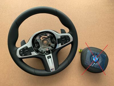 BMW 5 6 X3 X4 G30 G31 G32 G01 G02 USA M Palettes au volant CHAUFFAGE VIBRO ACC