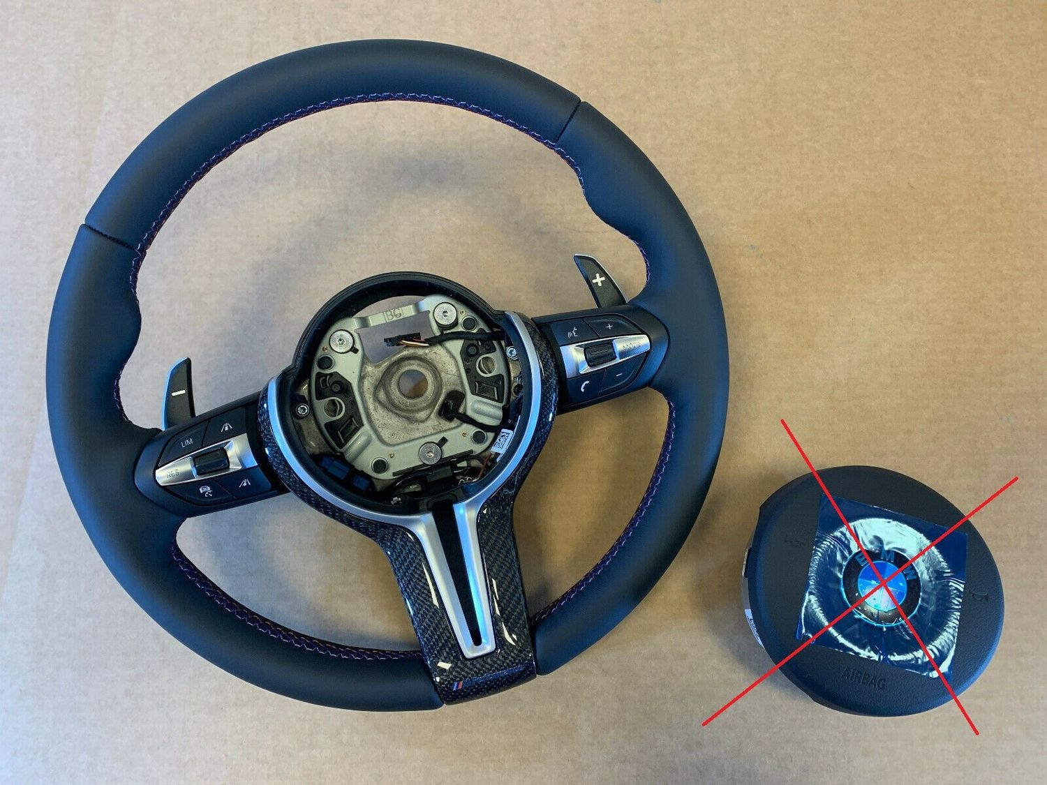 BMW F15 F16 F20 F22 F25 F26 F30 F31 F32 F33 M Steering Wheel CARBON VIBRO ACC