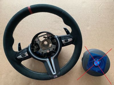 BMW F15 F16 F20 F22 F25 F26 F30 F31 F32 F33 M Perform Steering Wheel ALCANTARA