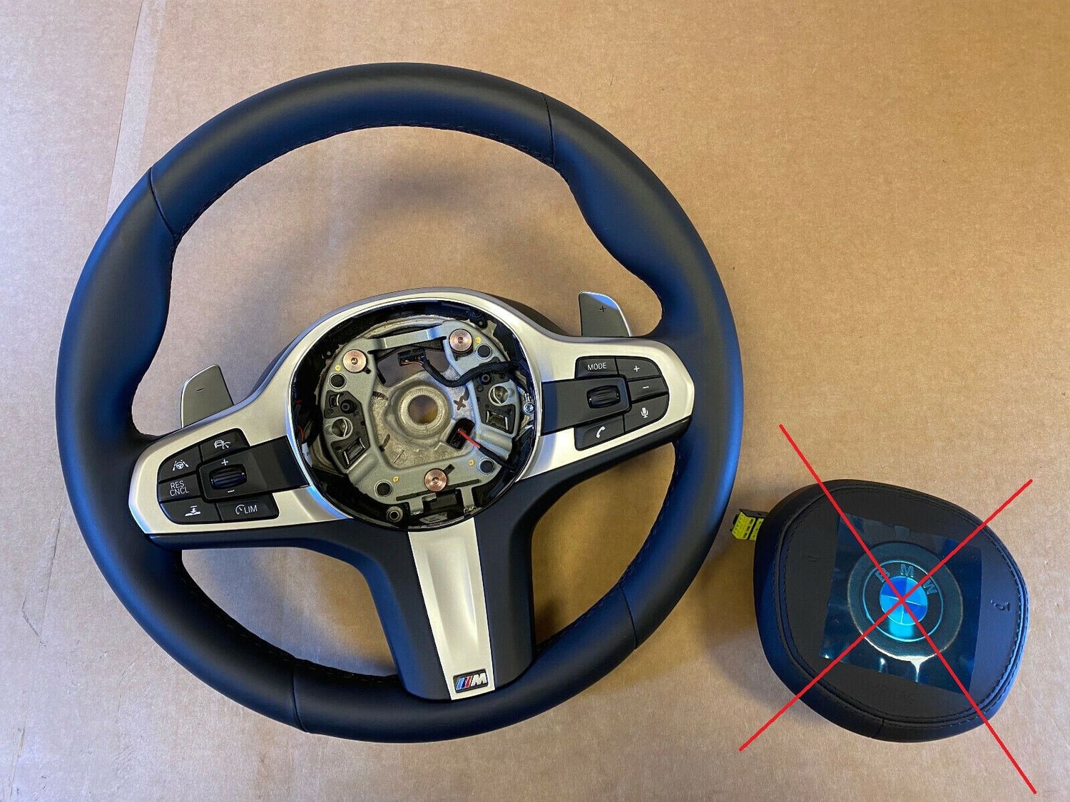 BMW 5 G30 G31 6 G32 X3 G01 X4 G02 OEM USA M Steering Wheel Assist+