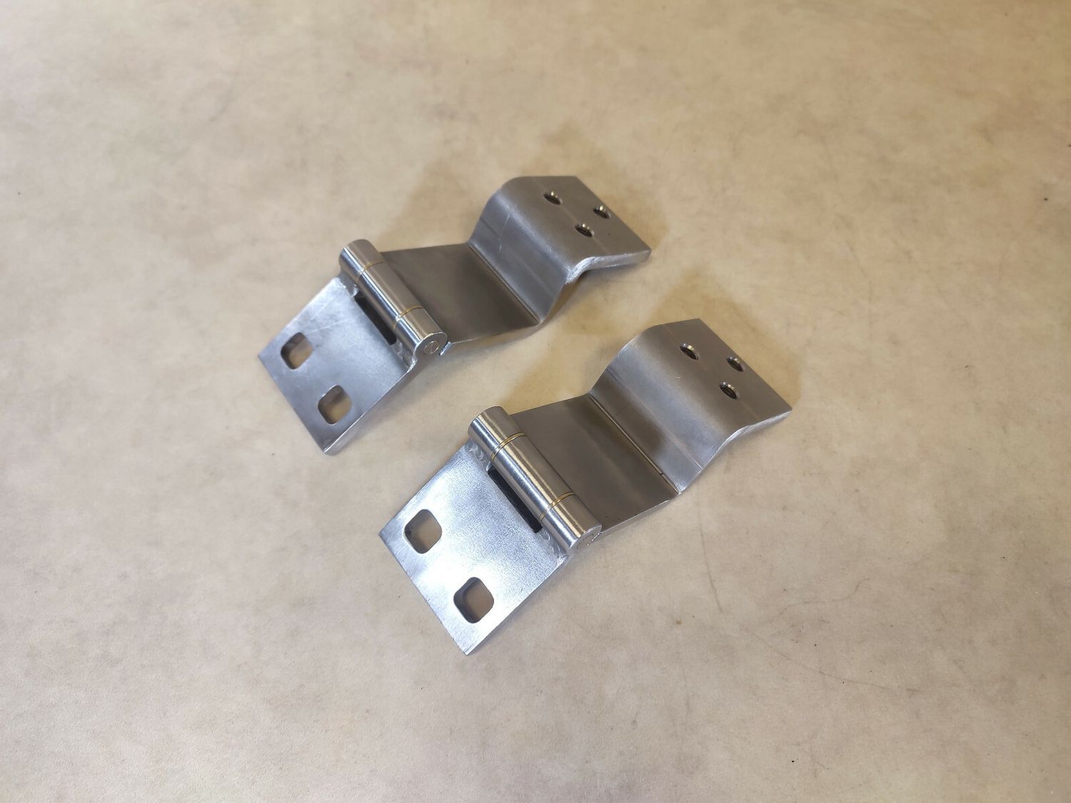 STAINLESS STEEL Mercedes W463 G class Trunk Door Hinge Set of 2 PCS A4637406600