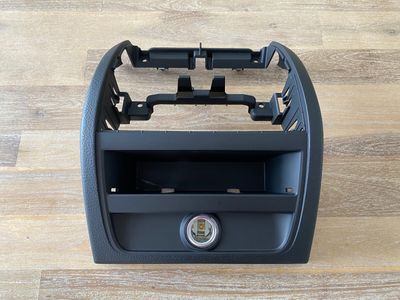 ORYGINALNA TYLNA KONSOLA ŚRODKOWA BMW SERIA 5 F10 F11 CZARNA POKRYWA 9206781