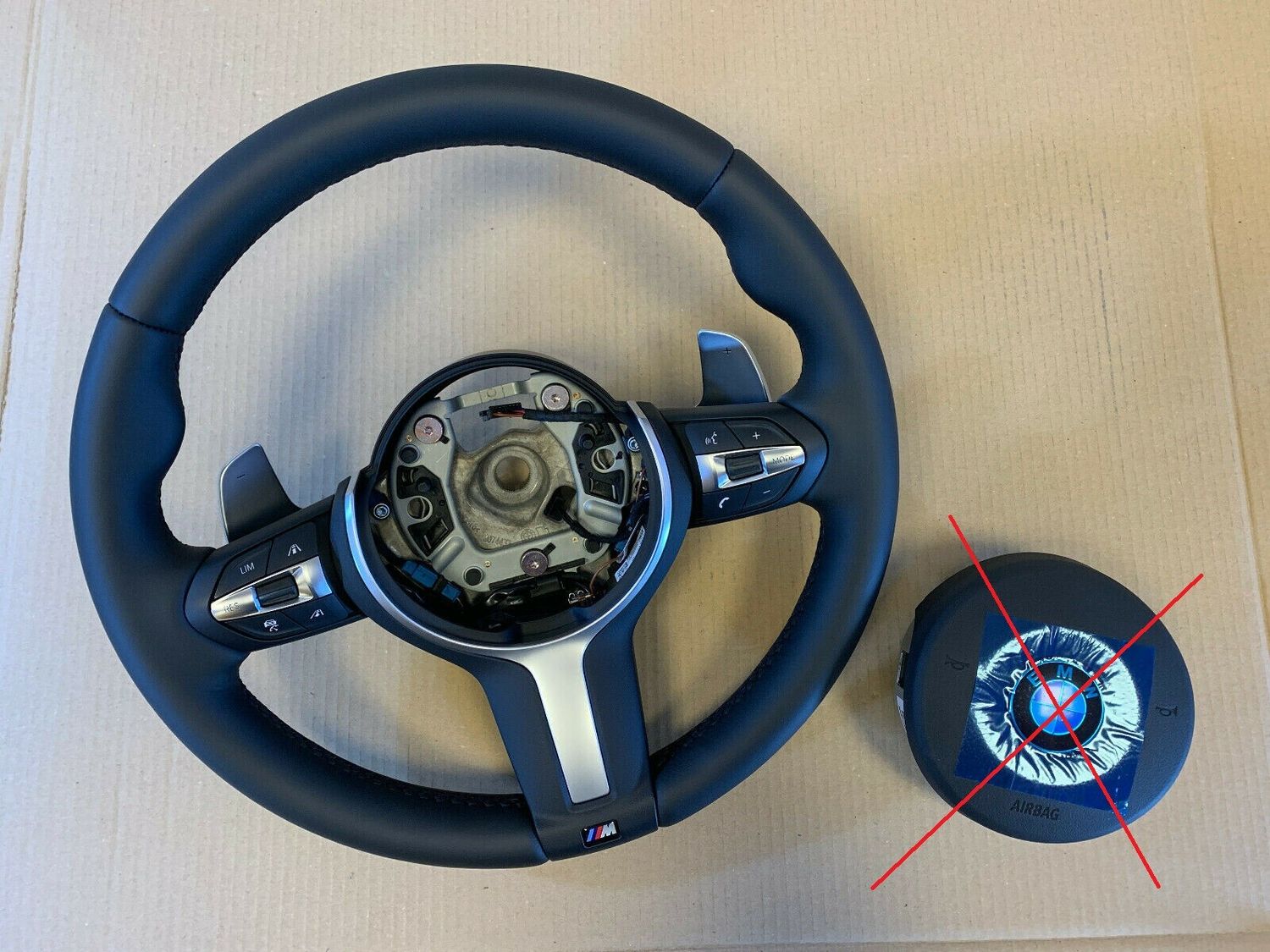 BMW F15 F16 F20 F22 F25 F26 F30 F31 F32 F33 M Steering Wheel G Paddles VIBRO ACC