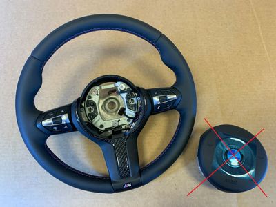 BMW F15 F16 F25 F26 F39 F45 F48 САЩ ОРИГИНАЛЕН M Волан ОТОПЛЕНИЕ ACC CARBON