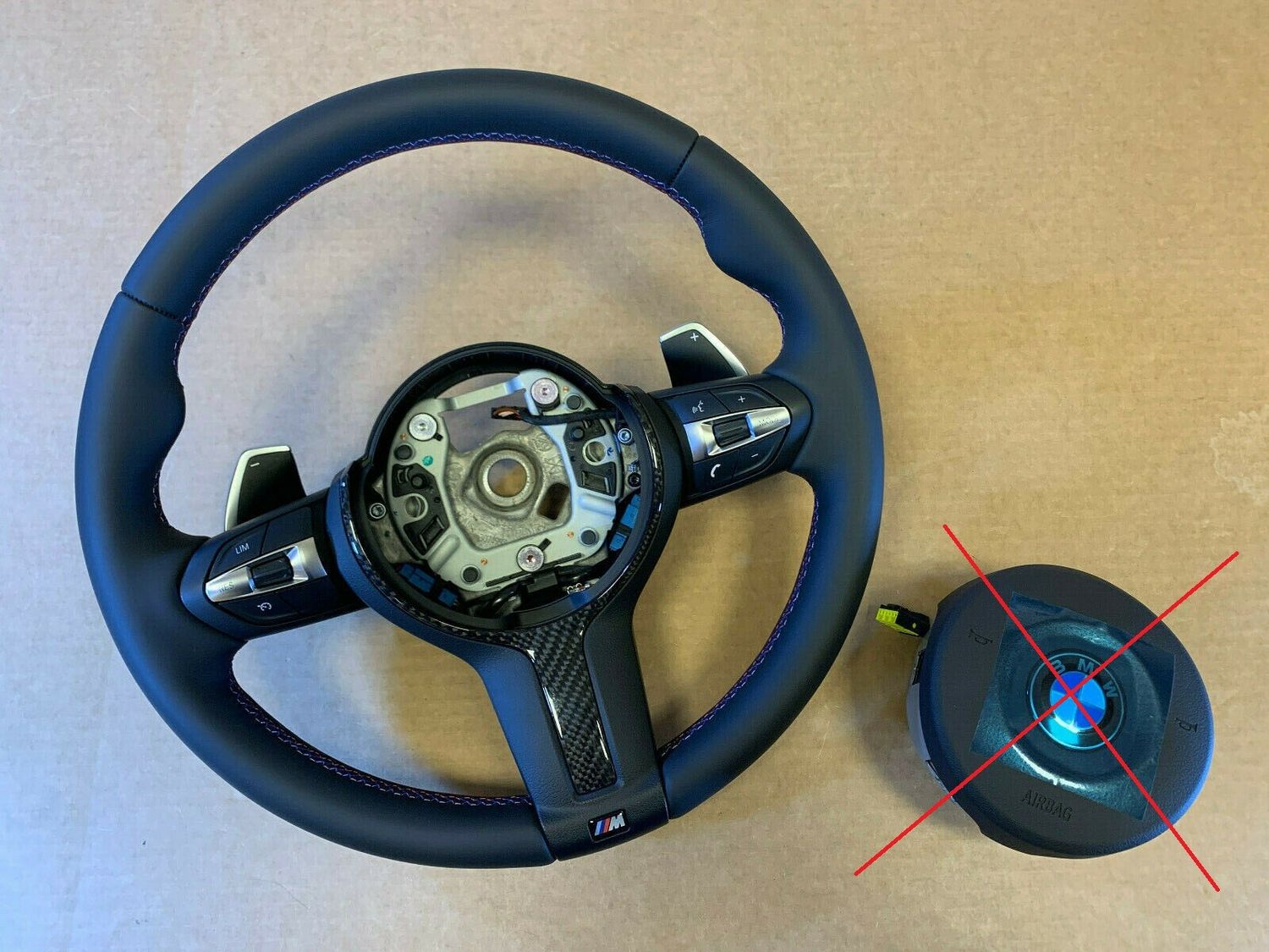 BMW F01 F02 F03 F04 F06 F07 F10 F11 F12 F13 GENUINE USA M Steering Wheel Paddles