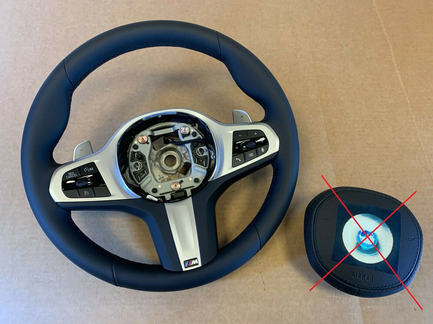 BMW 5 G30 G31 G38 6 G32 X3 G01 G08 X4 G02 OEM LCI EU M Sport Steering Wheel