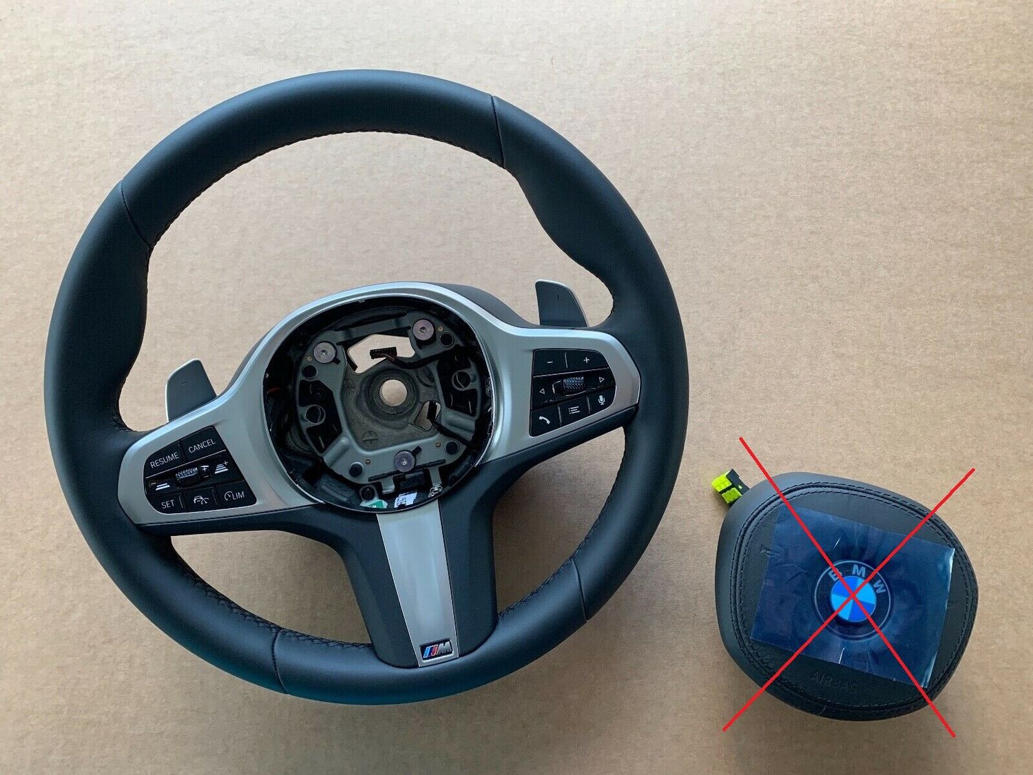 BMW 8 X5 X6 X7 G14 G15 G16 G05 G06 G07 M Steering Wheel Shift Paddles VIBRO ACC