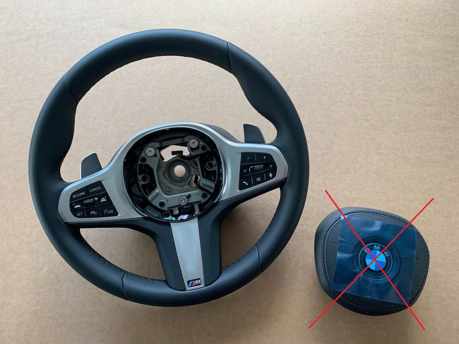 BMW 8 X5 X6 X7 G14 G15 G16 G05 G06 G07 M Steering Wheel Shift Paddles VIBRO ACC