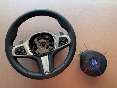 BMW 8 X5 X6 X7 G14 G15 G16 G05 G06 G07 USA M Steering Wheel Paddles VIBRO ACC