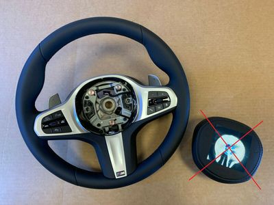 BMW 5 G30 G31 G38 6 G32 X3 G01 G08 X4 G02 OEM LCI M stūre VIBRO ACC