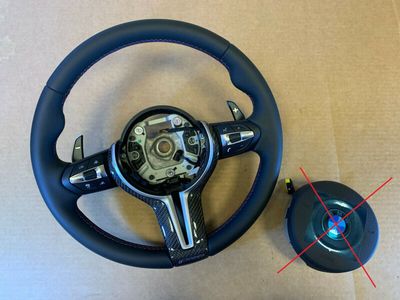 BMW F01 F02 F06 F07 F10 F11 F12 F13 USA M Steering Wheel Paddles VIBRO ACC CARBO