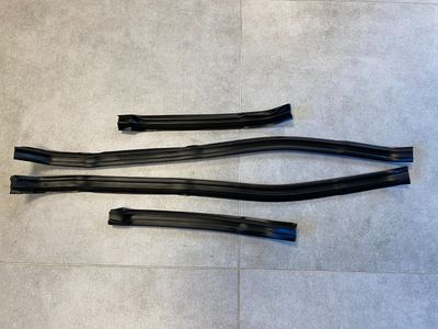 BMW 7 E23 GENUINE Front Wheel Arch Fender Cover Sealing SET x4 psc