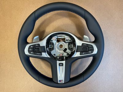 BMW 5 6 X3 X4 G30 G31 G32 G01 G02 M Stūres lāpstiņas APILDES ACC