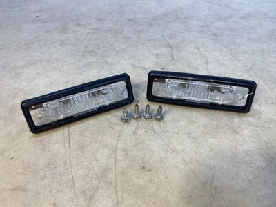 GENUINE BMW 7 Series E23 2x Registration plate light 63261354665