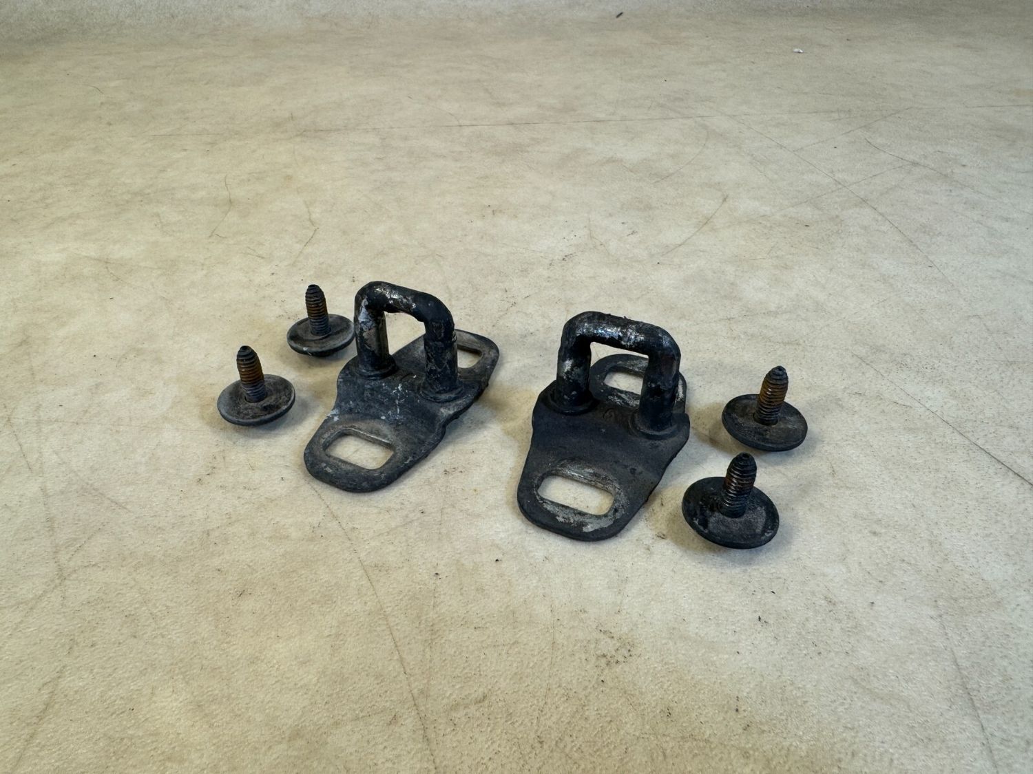 Mercedes G class W463 GENUINE Hood Catch Upper Hook x2 psc A2028800260