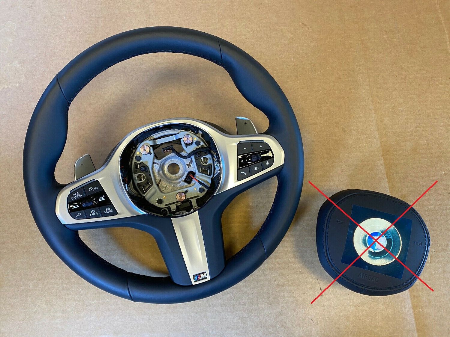 BMW 8 X5 X6 X7 G14 G15 G16 G05 G06 G07 EU M Steering Wheel Petals Assist+ VIBRO